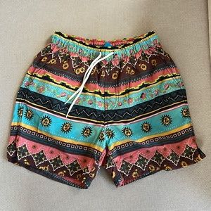 Urban Outfitters Multicolored Swim Trunks